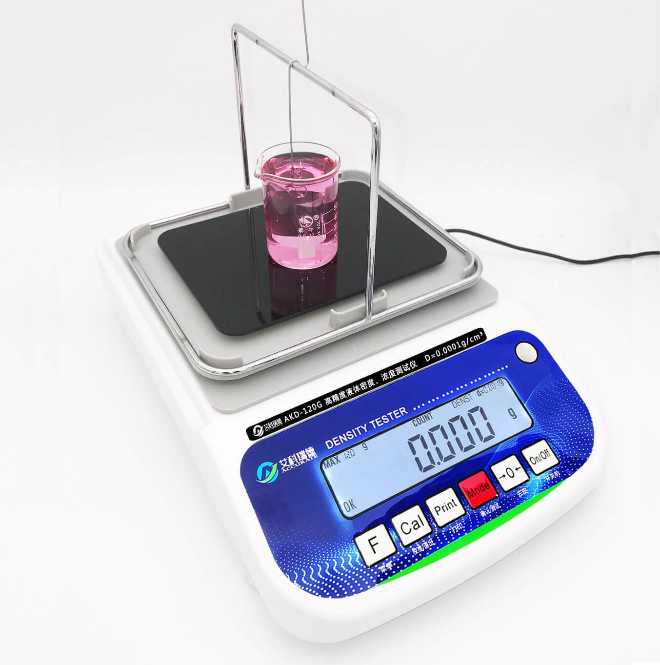AKD-120G高精度液體密度、濃度測(cè)試儀