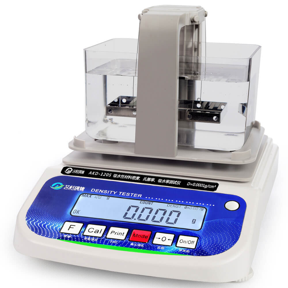 AKD-120S吸水性材料密度、孔隙率、吸水率測試儀
